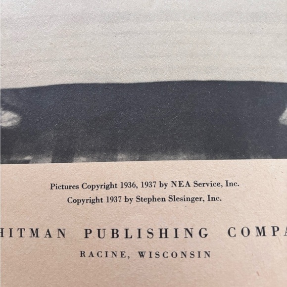 VTG 1937 Here We Are Three Years Old The Dionne Quins Illustrate Paperback Book - Picture 3 of 6